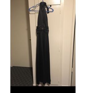 Long black formal dress